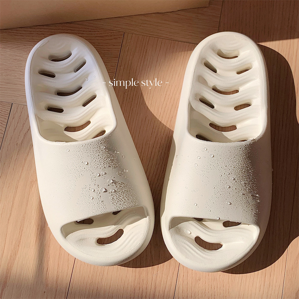 XIXITIAO Dép Phòng Tắm Rỗng Rò Rỉ Nam Nữ Nhà Thoải Mái Đế Mềm EVA Cặp Đôi Trong Nhà