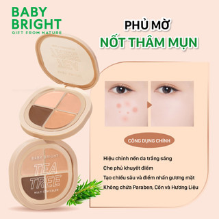 Bảng Kem Che Khuyết Điểm Đa Năng Baby Bright Tea Tree Multi Concealer 8.8g