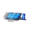 KIKIN LED Chơi Game Laptop Tấm Làm Mát Laptop Đế Làm Mát Quạt Ngoài Chiều Cao Có Thể Điều Chỉnh Chân Đế Với 2 Cổng USB Giữ Điện Thoại