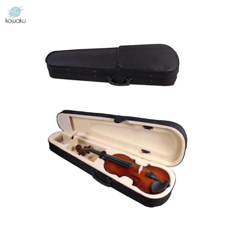 4 / 4 Full Size Violin Case Chuyên Nghiệp Chắc Chắn Di Động Mang Theo Túi Vĩ Cầm Cứng