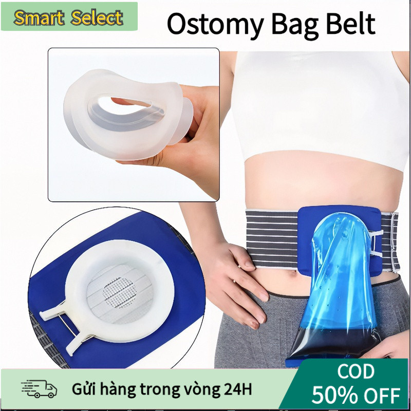 【COD】Đai nịt hậu môn nhân tạo điều chỉnh linh hoạt, giữ túi cố định chắc chắn, ngăn ngừa xê dịch và rò rỉ.