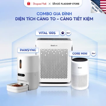 Bộ Sản Phẩm Siêu Tiết Kiệm dành cho Gia Đình| Máy lọc không khí - Máy tạo ẩm - Máy cho ăn