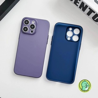 Vỏ Mờ Cho Redmi Note 15 14 13 Pro Plus SE Pro + 5G 4G Vỏ Sang Trọng Dễ Thương Đơn Giản Trong Suốt Cặp Đôi Màu Cam Vỏ Điện Thoại Mềm