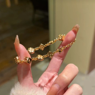 Vòng tay nữ phong cách mới từ châu Âu và Mỹ, thiết kế hoa vănpunk