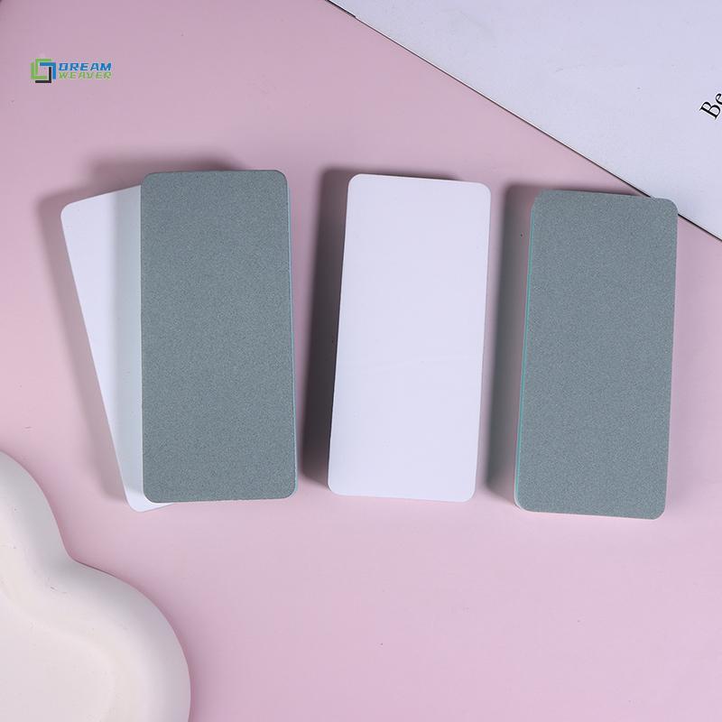 [Dream Weaver] 5 Miếng bọt biển chà nhám hai mặt 600 # & 3000 #Grit Áo chà nhám tay đa chức năng có thể tái sử dụng cho dây đeo đồng hồ Đánh bóng móng tay mới