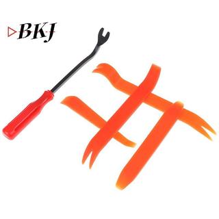[KJ] Bộ 5 Bảng Điều Khiển Cửa Xe Loại Bỏ Viền Bộ Dụng Cụ Kẹp Nhựa Dây Buộc Tẩy [Mới]