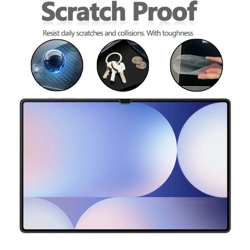 1-2 Chiếc Kính Bảo Vệ Màn Hình Cho Samsung Galaxy Tab S11 S10 S9 S8 FE + Lite Ultra Máy Tính Bảng Kính Cường Lực Cho Galaxy Tab S7 FE S6 Lite S5e S10 + S9 + S8 + S7 + HD Phim Trong Suốt