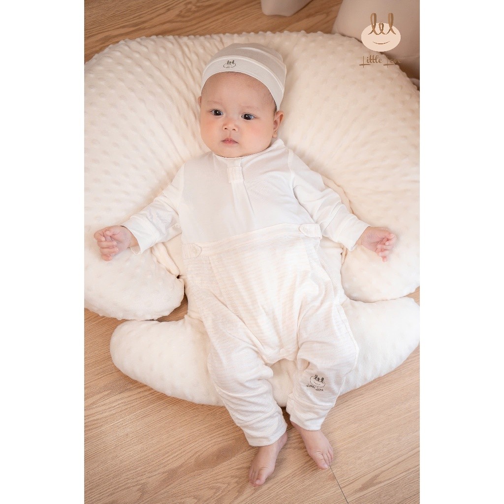 BỘ BODY SƠ SINH SỢI TRE DÀNH CHO BÉ [ SIÊU MỀM, MÁT, MỊN CO DÃN VÀ THẤM HÚT TỐT] SZ 0/1M - 6/9M (DBD17,DBD16,DBD02)