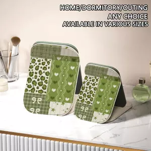 Định dạng TIF Gương Trang Điểm Gấp Mini Thỏ Xanh Bền Đẹp Dễ Mang Theo Mọi Lúc