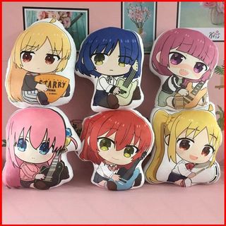 ST2 BOCCHI THE ROCK Gối Sang Trọng Hitori Nijika Ryo Ikyuyo Đồ Chơi Nhồi Bông Cho Trẻ Em Sang Trọng Búp Bê Túi Mặt Dây Chuyền Móc Khóa TS2