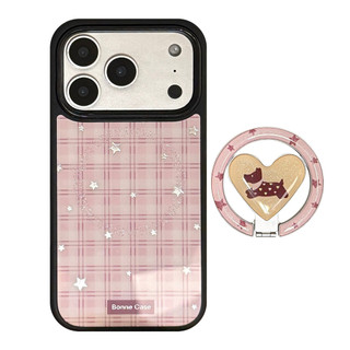 [Sheren] Ốp Điện Thoại Kẻ Sọc Puppy Gilt Thích Hợp Cho i17 16 15 14 13 12 11 pro max Vỏ Bảo Vệ Chống Sốc