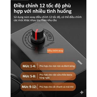 Máy mài 2 đá mini để bàn màu đen có vỏ che, dụng cụ điện cơ,220V, dụng cụ mài, Bền Bỉ Đa Năng AIMVUKES