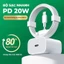 Củ sạc nhanh PD30W/PD20W+Dây sạc nhanh 1m/1.5m/2m Sạc Nhanh Cho X/11/12/13/14/pro/max