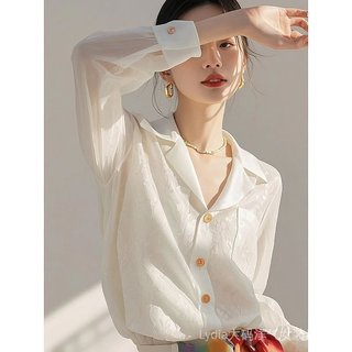 Seckill Giảm giá 10%, Áo sơ mi nữ mùa xuân, chất liệu tốt, size lớn