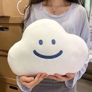 Siêu Mềm Hàn Quốc ins Ngủ Dễ Thương Đệm Đám Mây Sang Trọng Mặt Cười Influencer Ngủ Búp Bê Quà Tặng Sinh Nhật Bàn Làm Việc