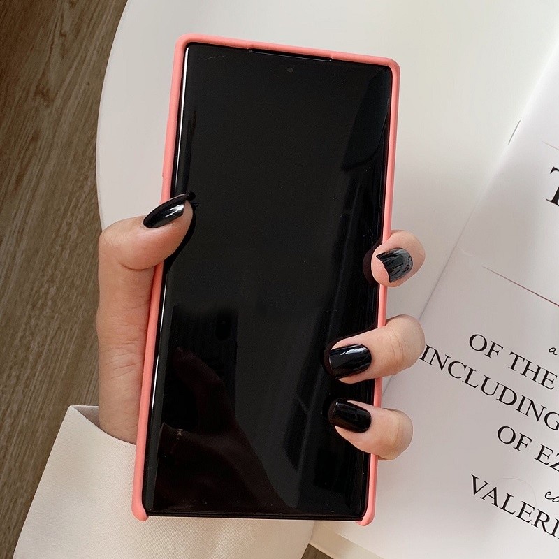 Ốp lưng silicon mềm cho Samsung Galaxy Note 10 Plus / Note 10 + Vỏ bảo vệ mặt sau bằng cảm ứng mượt mà cho Galaxy Note10 Note10pro