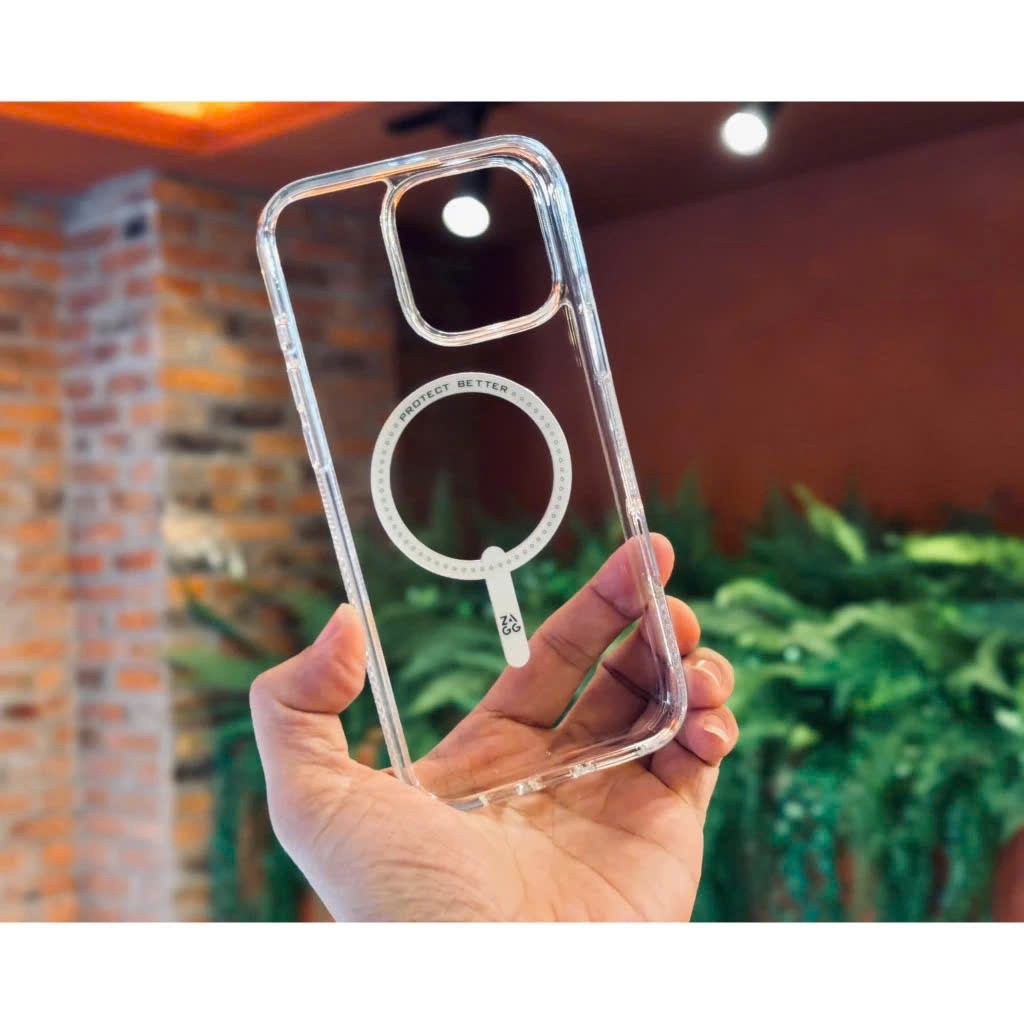 [Chính hãng] Ốp Lưng Trong Suốt Chống Sốc ZAGG Clear Snap Magnetic Case Cho iPhone 17 Pro Max 16 Plus