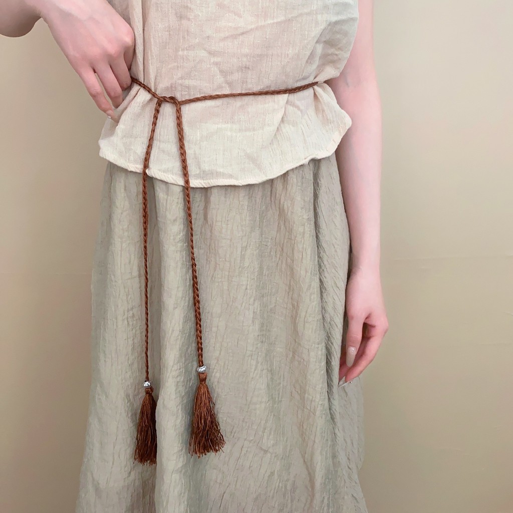 Thắt Lưng Bo Hemian Phong Cách Dân Tộc Tassel, Phù Hợp với Mọi Outfit