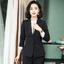 Áo Blazer Nữ Size S-3XL Tay Dài Màu Đen, Phù Hợp Công Sở Mùa Thu
