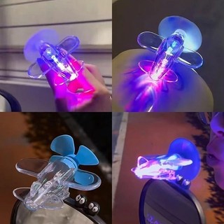 Trang trí xe máy/ô tô cánh máy bay phát sáng tự nhiên, phụ kiện trang trí đầu xe