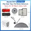 Phụ Kiện Thay Thế Robot Roborock Saros10, S9 MaxV Ultra, G30/ Cặp Chổi Lăn, Chổi Cạnh, Bộ Lọc, Khăn Lau, Túi Bụi