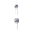 Chính hãng GEBERIT GEBERIT Bồn Vệ Sinh Top Double Press Flush Nút Tiết Kiệm Nước Đa Năng XBGW