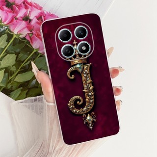 Dành Cho Xiaomi Redmi Note 15 5G Note15 Pro 4G Vương Miện Thời Trang Ban Đầu Chữ Cặp Đôi Vỏ Điện Thoại Silicon Mềm TPU