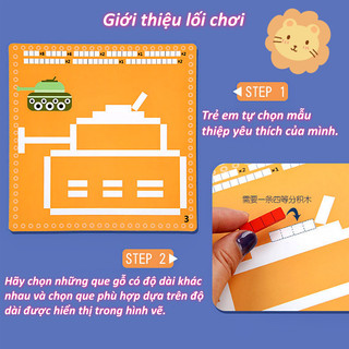 【BabyJoy】Đồ chơi xếp hình toán học giáo dục giúp bé rèn luyện tư duy logic,cải thiện kỹ năng toán học và trí tưởng tượng