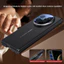Ốp Da Thân Thiện Với Da Cho Huawei Mate X6 X5 X3 MATEX6 5G Bản Lề Gấp Từ Tính Bảo Vệ Chống Sốc