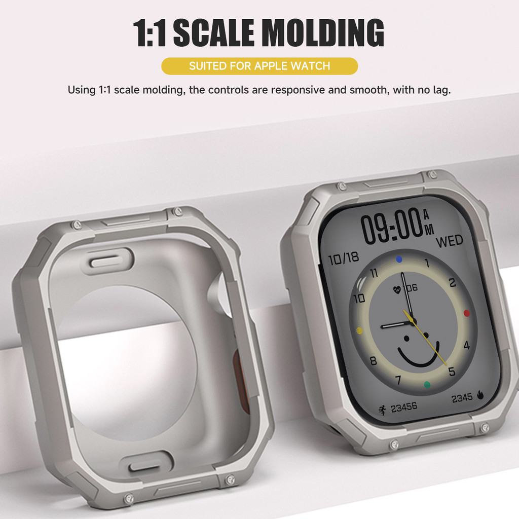 Ốp lưng TPU tương thích cho Apple Watch Series11 / 10 46mm 42mm Ultra3 / 2 / 1 49mm 41mm 44mm 40 45mm 9 8 7 SE 6