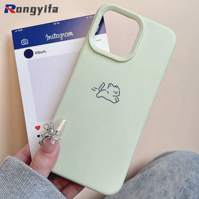 Ốp Điện Thoại Mèo Hoạt Hình Cho Honor 500 300 200 100 90 80 70 60 50 Pro Vỏ Màu Siêu Kẹo Dễ Thương Ngộ nghĩnh Mờ Chống Sốc Ốp Lưng Mềm