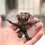 Búp bê sang trọng Mini Delta Force 5cm kèm bộ xương - Hoạt hình dễ thương Nhân vật trò chơi Móc khóa Túi điện thoại Mặt dây chuyền quyến rũ Quà tặng sưu tập
