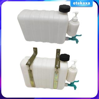Bình chứa nước Xe chứa nước có vòi thoát, Hộp đựng xà phòng và tay cầm cho xe tải, RV, Trailer, Sử dụng khẩn cấp cho du lịch, thương mại, xây dựng Si