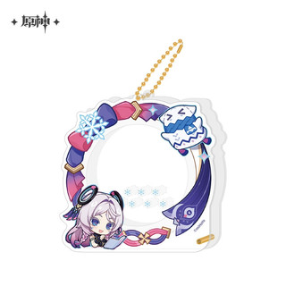 Sunsyea Genshin Impact Official Merch miHoYo Original Acrylic Storage for Badge Alhaitham Arlecchino Citlali Furina