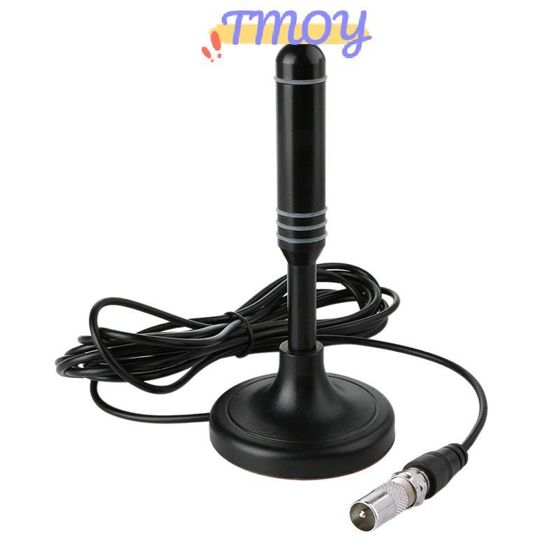 TMOY TV kỹ thuật số Ăng-ten thu tín hiệu Bộ khuếch đại Cáp đồng trục Ăng-ten HDTV DVB-T DVB-T2 DAB Adapter Ăng-ten trong nhà TMOY