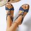Dép Nữ Mùa Hè 2026 Phiên Bản Hàn Quốc Mở Mũi Đính Hạt Sandal Nữ Bohemian Nêm Miệng Thường Ngày Q3CI