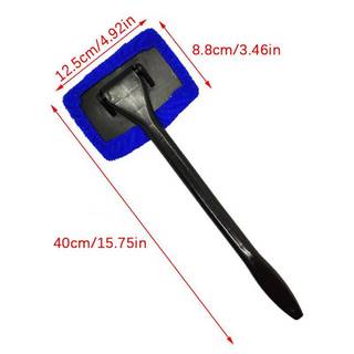Any2Get5% Tắt Xe Cửa Sổ Bụi Bộ Bàn Chải Kính Chắn Gió Vệ Sinh Dụng Cụ Rửa Nội Thất Tự Động Khăn Lau Kính Có Tay Cầm Dài Phụ Kiện Xe Hơi