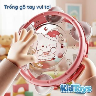 Đồ chơi nhạc cụ lục lạc KidToys – xúc xắc trống kèn phát triển giác quan cho bé sơ sinh