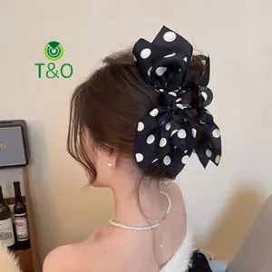 Kẹp Tóc Chấm Bi Lớn và Cá Mập Thanh Lịch - Phụ Kiện Tóc Thời Trang Cho Bé Gái [Mới]