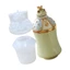 Exhila Động Vật Dập Nổi Cốc Silicon Khuôn Có Nắp Cho Hộp Đựng Handmade Trang Sức Bảo Quản Bình Nhựa Đúc