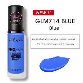 🔥 kem nền nhẹ mặt 🔥 lớp nền mịn không bí da trang điểm trong suốt L.A. Cô Gái Los Angeles Liquid Foundation Dưỡng Ẩm Che Khuyết Điểm Kiểm Soát Dầu Khỏa Thân Trang Điểm La La Lagirl Sinh Viên Giá Rẻ