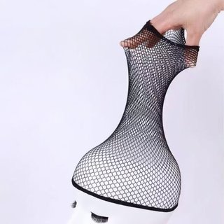 Set 5 Lưới Đội Tóc Giả Wig Cap – Lưới Trùm Tóc Giả Màu Đen Co Giãn Tốt, Ôm Gọn-ALINE
