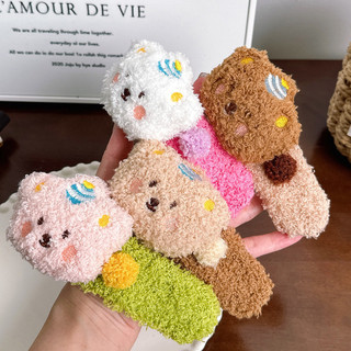 Kẹp Tóc Hình Gấu Bông - Phụ Kiện Tóc Dễ Thương Và Sang Trọng