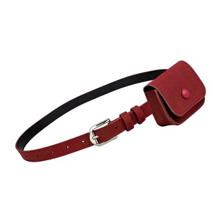 Túi thắt lưng Mini phong cách Hàn Quốc ấm cúng dành cho nữ Túi thắt lưng bằng da PU Ví nhỏ Gói Fanny có thắt lưng có thể tháo rời cho du lịch Ev