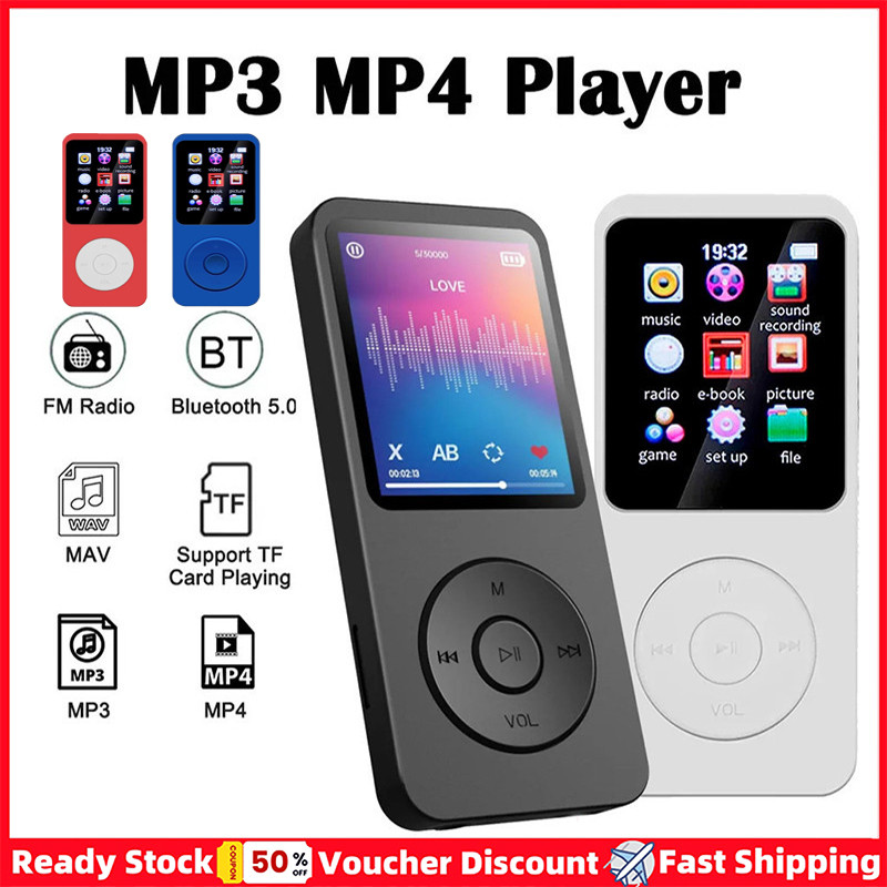 [Sẵn Sàng] Máy Nghe Nhạc Mini MP3 Di Động HiFi Music Walkman 4.0 Hỗ Trợ Truyền Hai Chiều Đài FM Ghi Âm Sách Điện Tử Tự Động Duyệt Cho Học Sinh