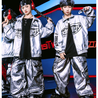 Áo Hip Hop Cho Bé Gái Đồ Nhảy Hiện Đại Bộ
