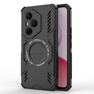 Ốp Điện Thoại Từ Tính Tản Nhiệt Rỗng Cho Honor 400 200 Pro Lite X60 X40 X9C X9B X9A X8C X7C X6C Pro Smart Magic 7 5 Lite Vỏ Thời Trang Bốn Mặt Chống Rơi