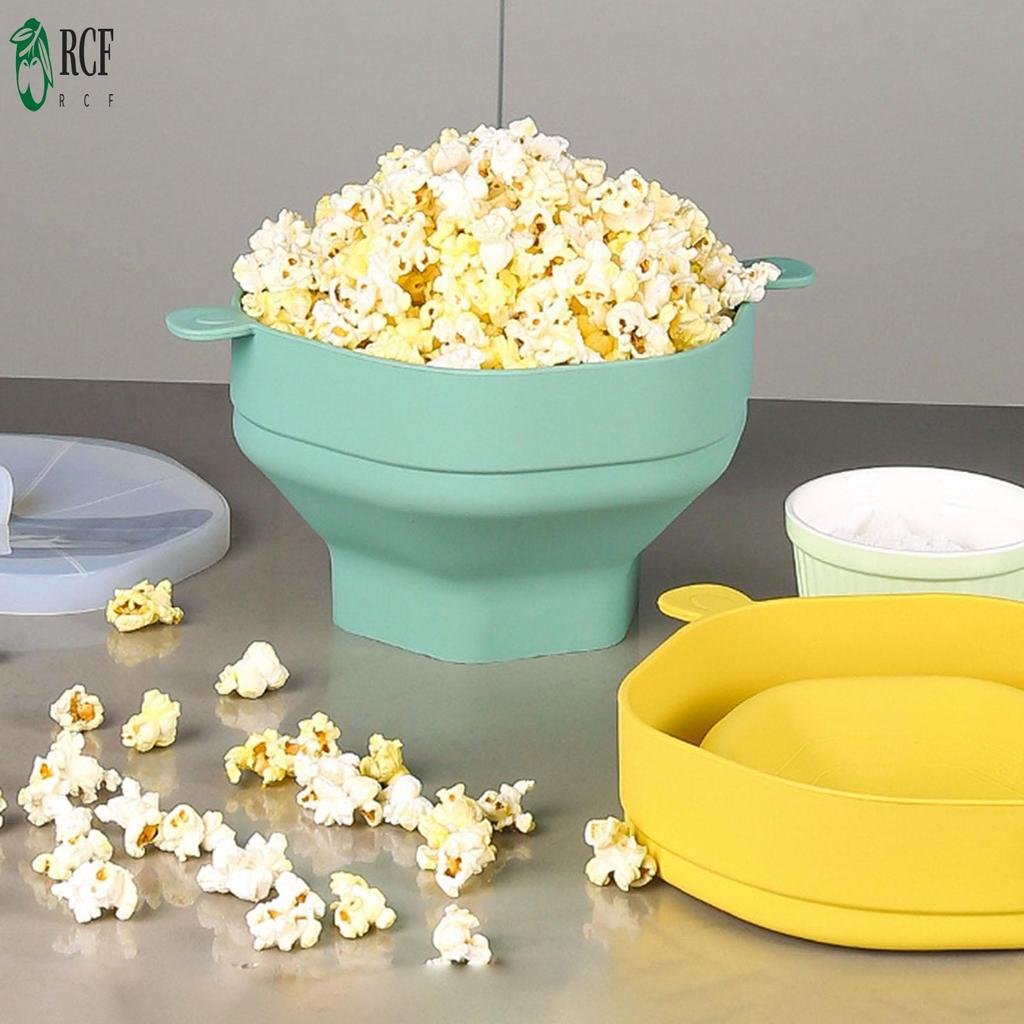 Lò vi sóng tự chế Nồi bỏng ngô silicon chịu nhiệt Nồi tự nổ có nắp cho đồ dùng nấu ăn nhà bếp