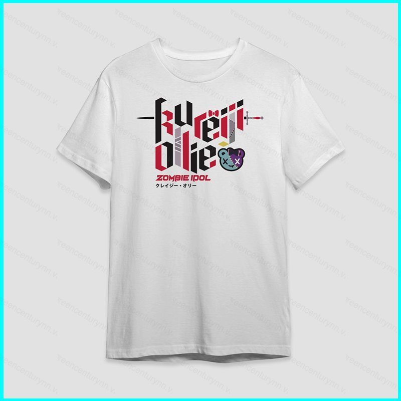 GN Anime Hololive - Kureiji Ollie Áo Thun Unisex Dáng Rộng Tay Ngắn Phù Hợp Mọi Size