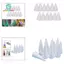 12x Craft Bọt Nón Đa Năng Trang Trí Phụ Kiện Cung Cấp Màu Trắng Cho Đám Cưới Ngày Lễ Kỷ Niệm DIY Dự Án Nghệ Thuật Tranh